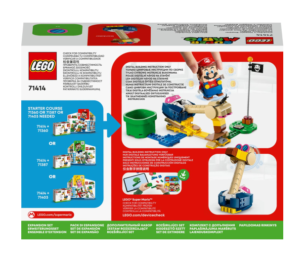 LEGO Super Mario 71414 Conkdor's Noggin Bopper – zestaw rozsz. - 1090452 - zdjęcie 3